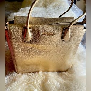 Michael Kors MERCER LEATHER CROSSBODY BAG